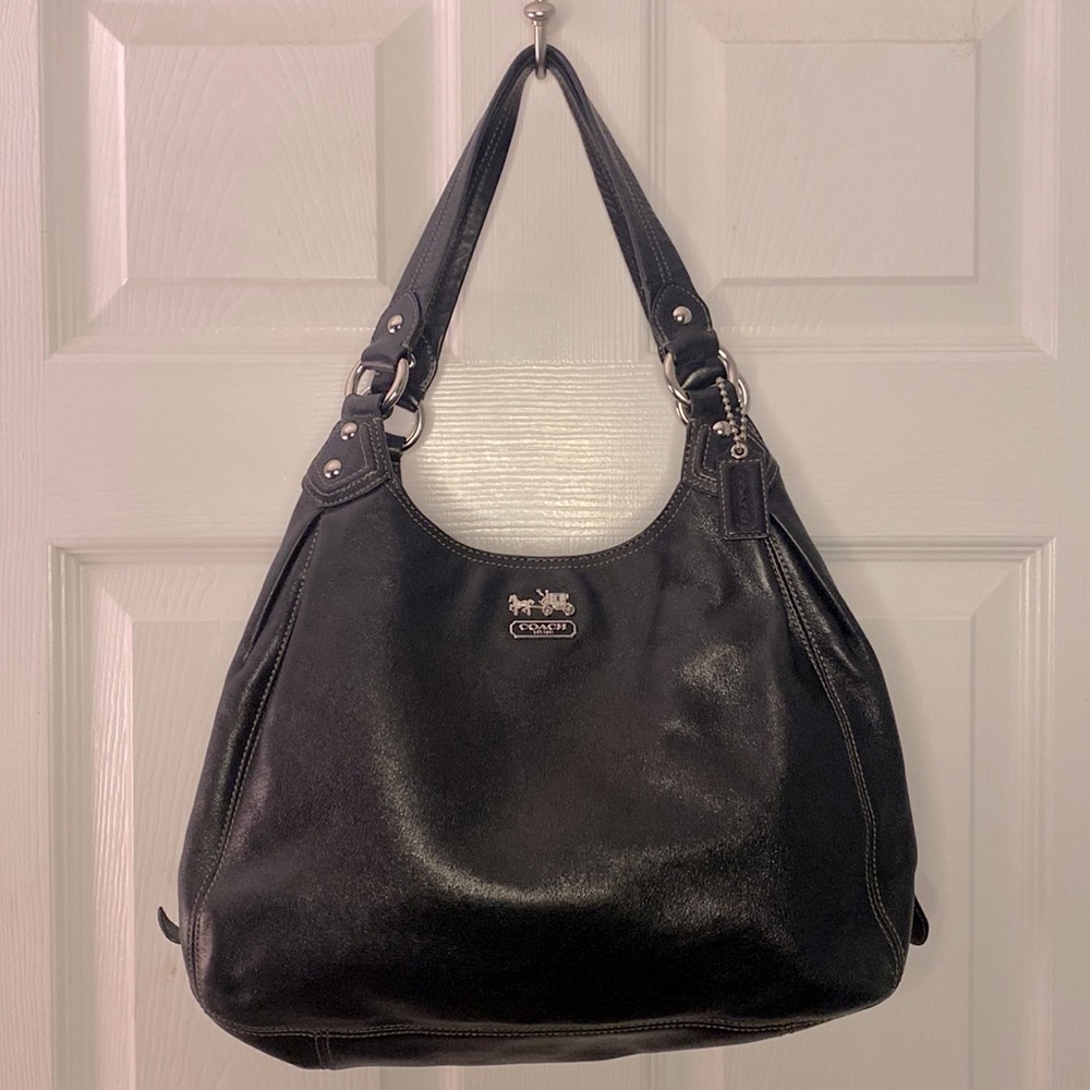 Coach Madison Leather Maggie Shoulder Bag